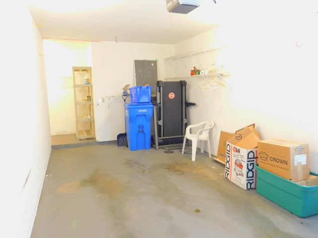 201 Windgate Cir Unit A, Monroe, CT 06468 - garage featuring a garage door opener