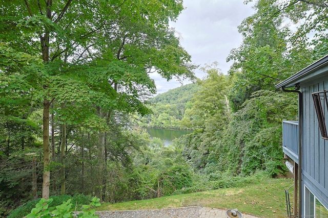 25 Brookbridge Dr, Newtown, CT 06482 - water view featuring a forest view