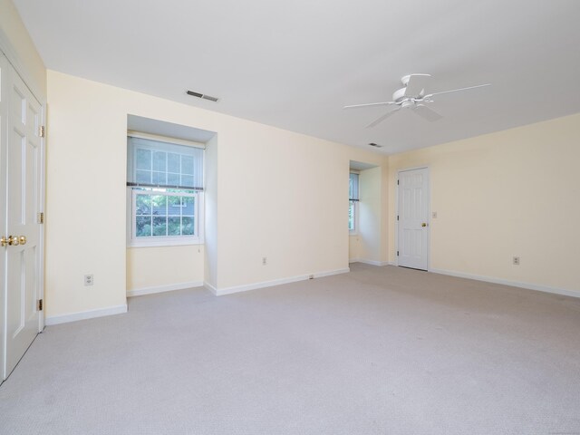 19 Prospect Rdg Apt 16, Ridgefield, CT 06877 - unfurnished room with light colored carpet and ceiling fan