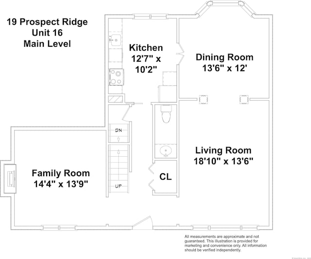 19 Prospect Rdg Apt 16, Ridgefield, CT 06877 - view of home floor plan