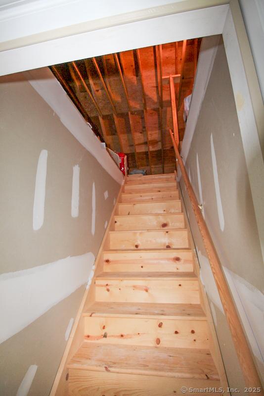 view of staircase