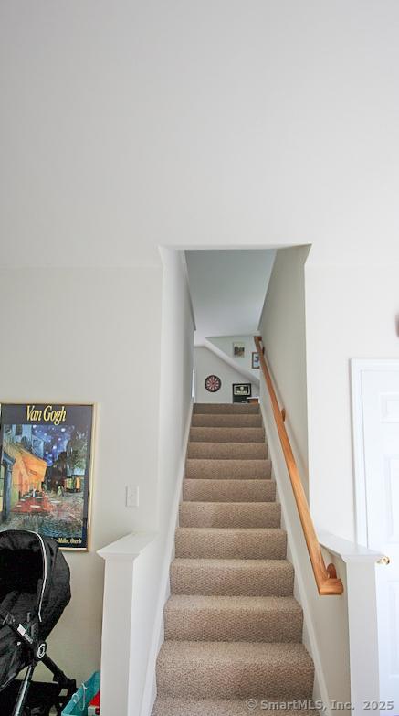 view of stairs