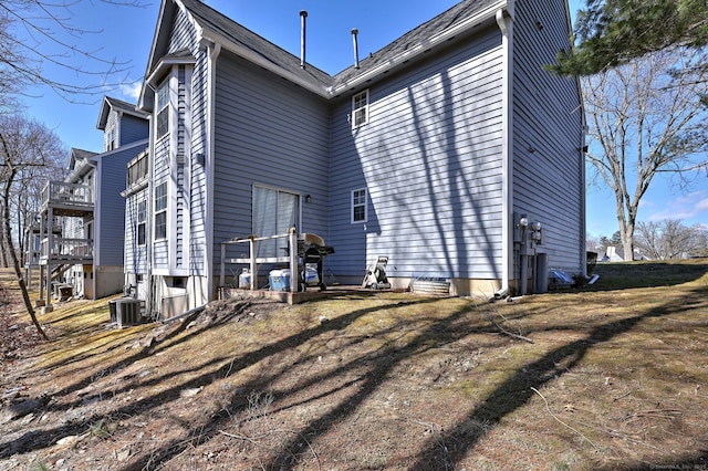 view of back of property