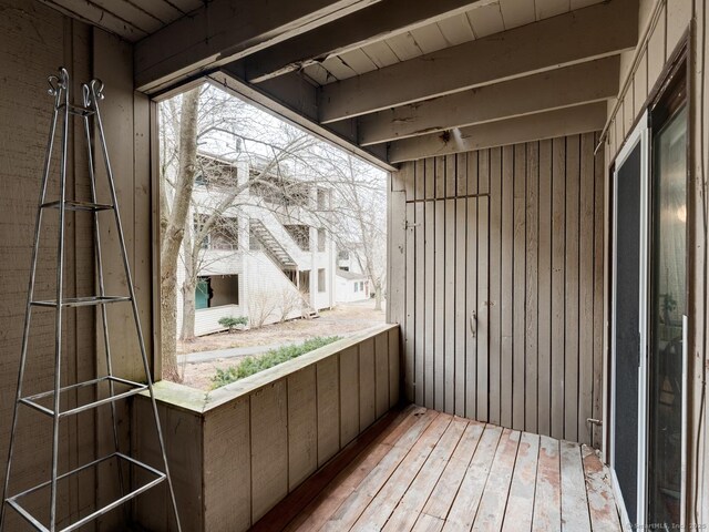 view of deck