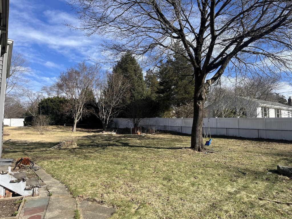 424 Long Hill Ave, Shelton, CT 06484 - view of yard featuring fence