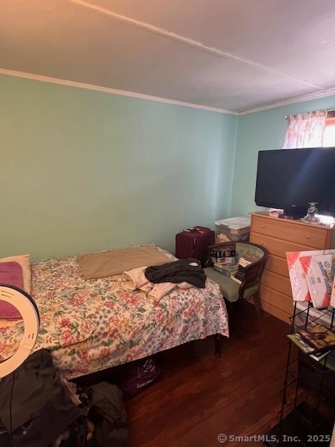 12 Avery St, Stonington, CT 06379 - bedroom featuring wood finished floors and crown molding