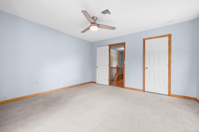 32 Pheasant Hill Dr Unit 32, Enfield, CT 06082 - unfurnished bedroom featuring light carpet and a ceiling fan