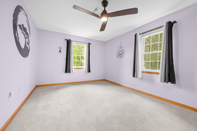 32 Pheasant Hill Dr Unit 32, Enfield, CT 06082 - spare room featuring carpet flooring and ceiling fan