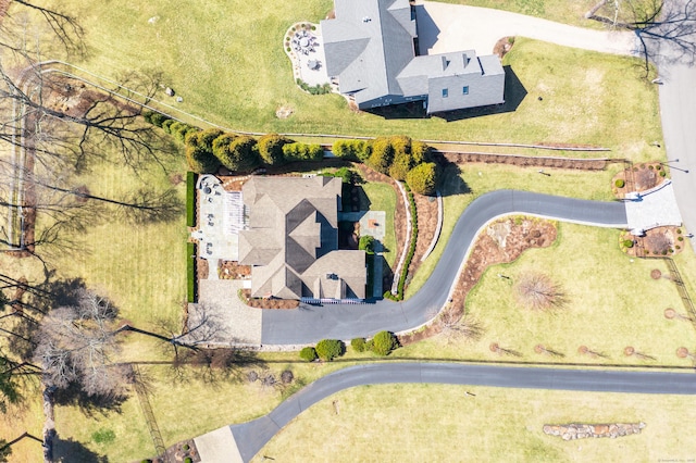 drone / aerial view