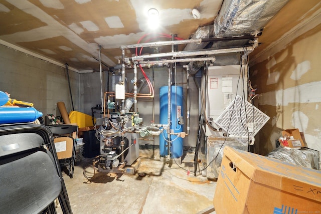 16 Fullmar Ln, Norwalk, CT 06850 - utility room with a heating unit