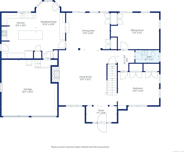 16 Fullmar Ln, Norwalk, CT 06850 - view of property floor plan