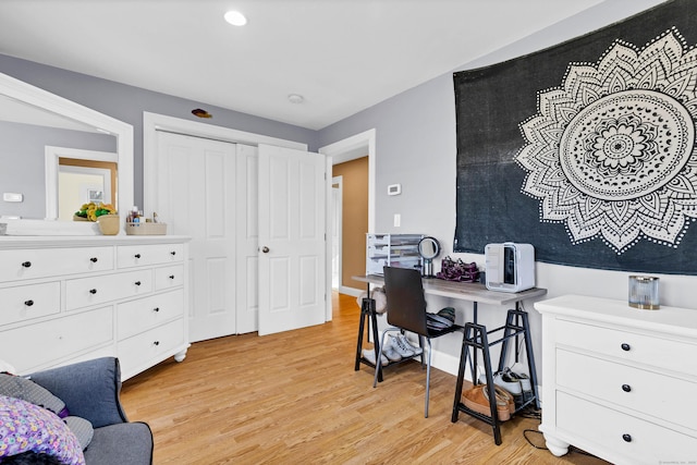 106 Chesterfield Rd, East Lyme, CT 06333 - office featuring light wood-type flooring and recessed lighting