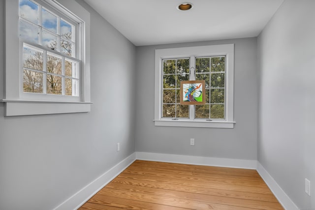 387 N River St, Guilford, CT 06437 - unfurnished room featuring light wood-type flooring and baseboards