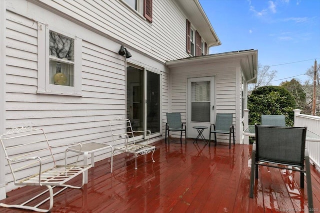3 Middle Rd, Hamden, CT 06517 - view of deck