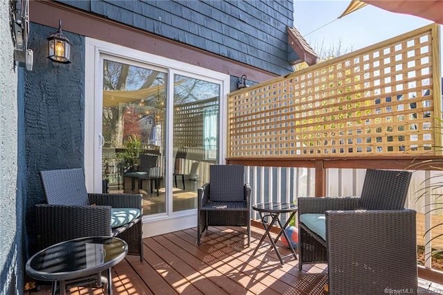 18 Fenway St, Stamford, CT 06902 - view of wooden deck