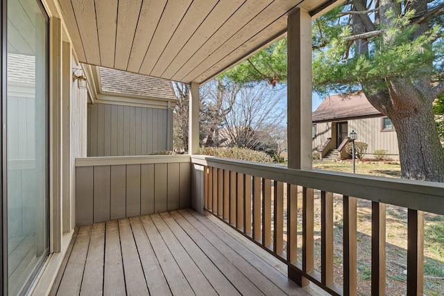 view of deck