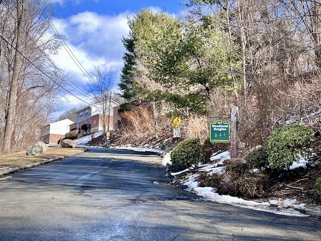 200 Yale St Unit 15B, Waterbury, CT 06704 - view of road with curbs and traffic signs