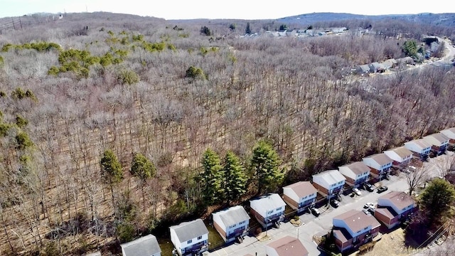 200 Yale St Unit 15B, Waterbury, CT 06704 - drone / aerial view with a view of trees