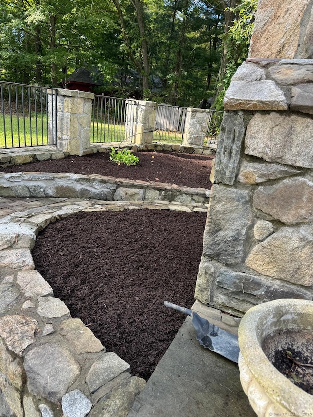25 Jefferson Dr, New Milford, CT 06776 - view of yard with fence