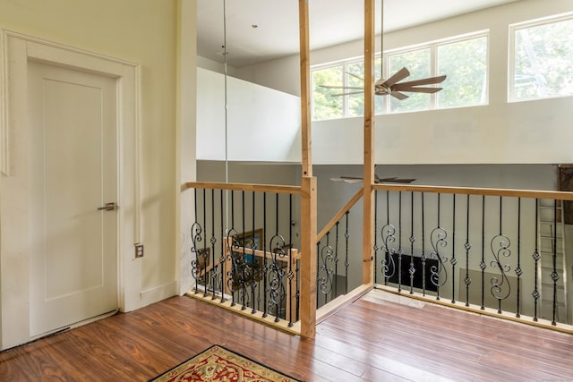 8 Tom Rd, East Haddam, CT 06423 - hallway featuring wood finished floors
