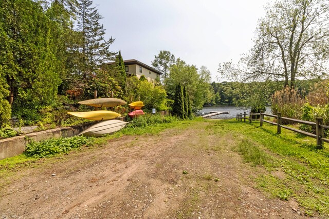 8 Tom Rd, East Haddam, CT 06423 - view of yard with a water view