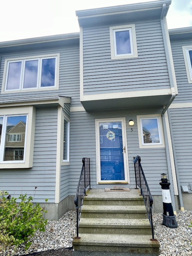 view of townhome / multi-family property