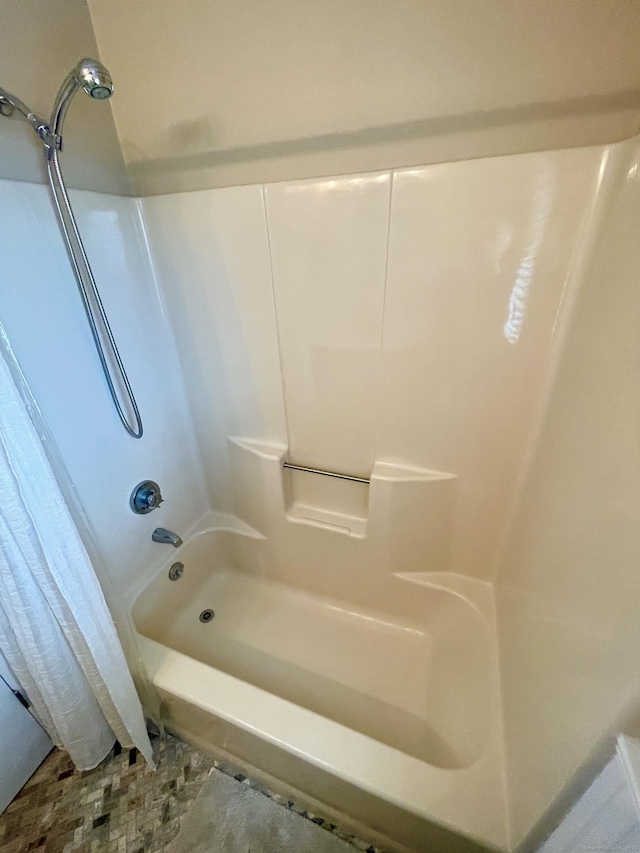 view of full bathroom