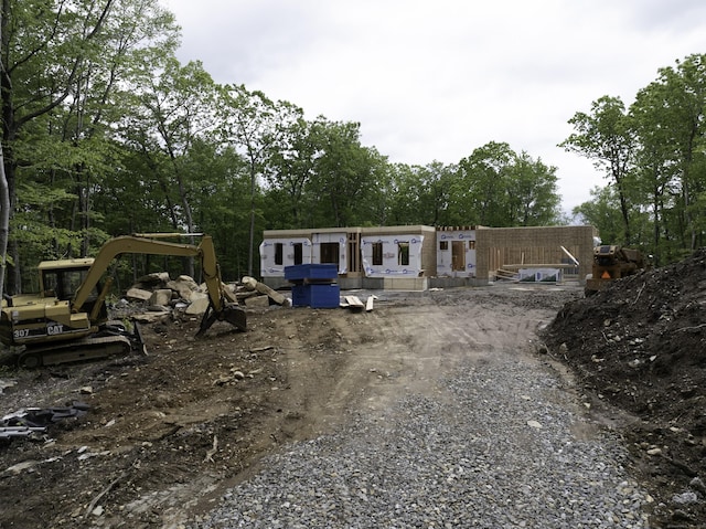 21 Josephine Way, Tolland, CT 06084 - view of front of house with view of wooded area