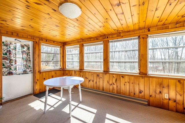127 Separatist Rd, Mansfield, CT 06268 - sunroom / solarium featuring baseboard heating