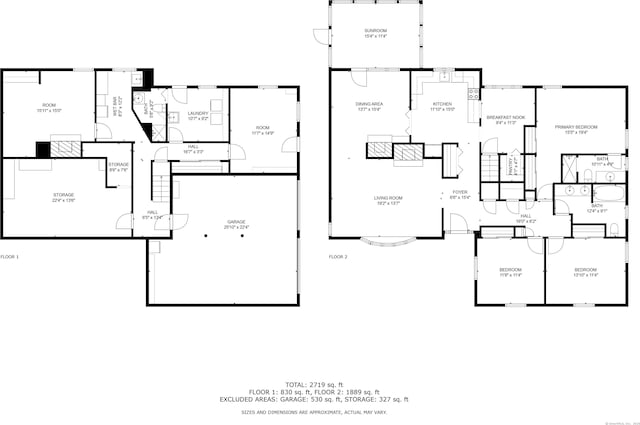 127 Separatist Rd, Mansfield, CT 06268 - property floor plan