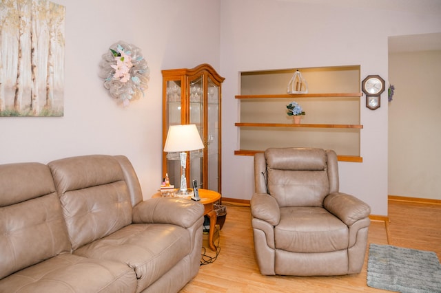 33 Oxford Dr, South Windsor, CT 06074 - living room featuring wood finished floors and baseboards