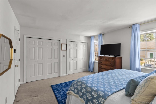 13 Brantwood Dr Unit 13, Madison, CT 06443 - carpeted bedroom featuring two closets