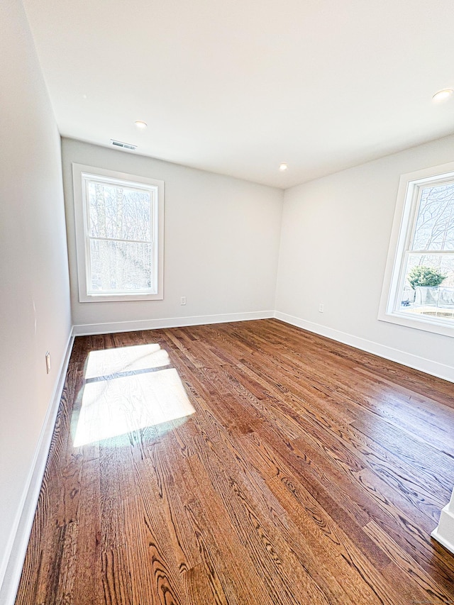 88 Walnut Trl, Danbury, CT 06810 - empty room featuring wood finished floors, baseboards, and recessed lighting