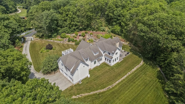 360 New London Tpke, Stonington, CT 06378 - aerial view of a heavily wooded area