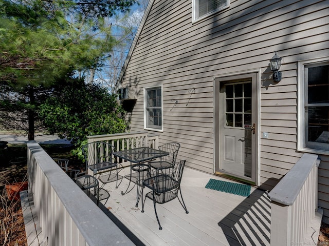 20 Copper Hill Dr Unit 20, Guilford, CT 06437 - wooden deck featuring outdoor dining space