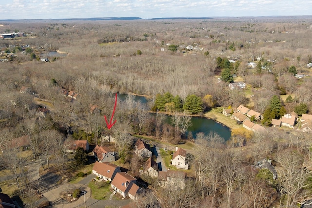 20 Copper Hill Dr Unit 20, Guilford, CT 06437 - bird's eye view with a water view