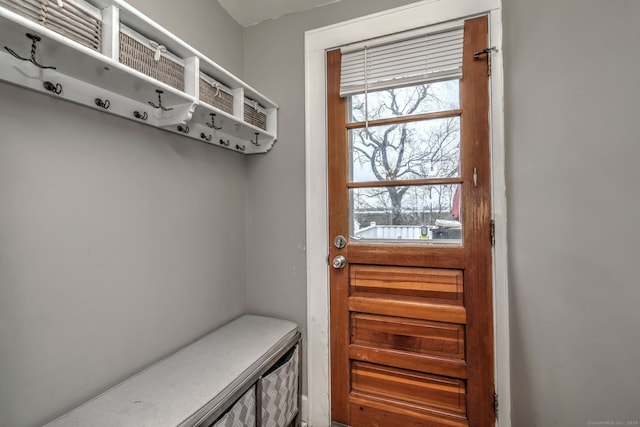view of mudroom