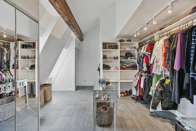 5 Deerfield Rd, Wilton, CT 06897 - spacious closet featuring wood finished floors