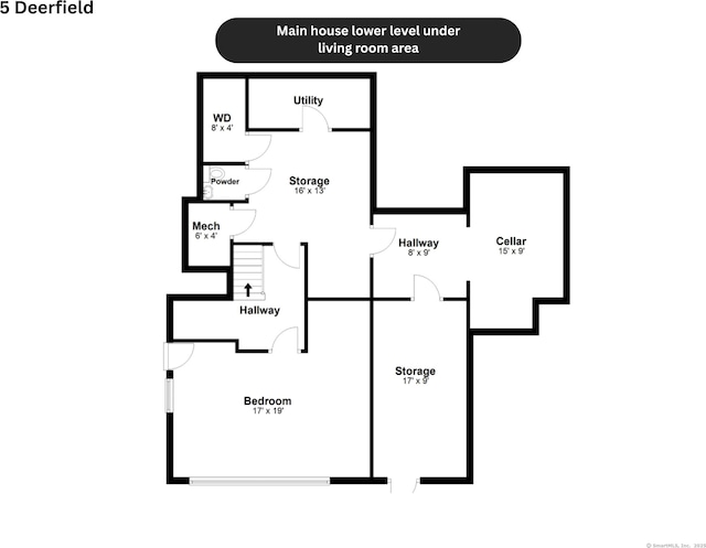 5 Deerfield Rd, Wilton, CT 06897 - property floor plan