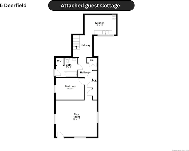 5 Deerfield Rd, Wilton, CT 06897 - floor plan / room layout