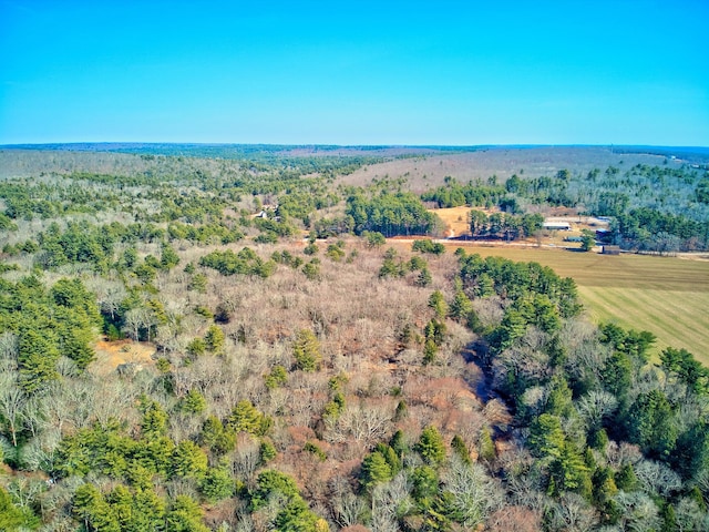 aerial view with a view of trees