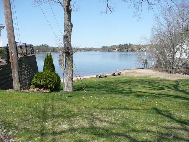 64 Chestnut Cir, Suffield, CT 06093 - water view featuring fence