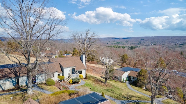 aerial view