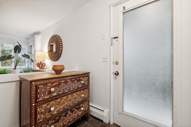 8 Lyle Ct Unit J, Farmington, CT 06032 - foyer entrance featuring baseboard heating