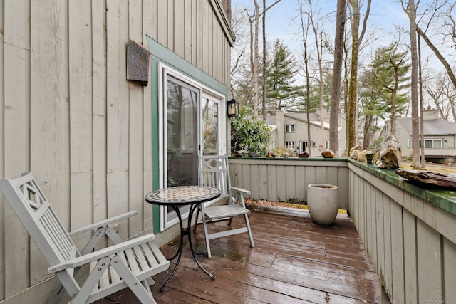 8 Lyle Ct Unit J, Farmington, CT 06032 - view of wooden terrace