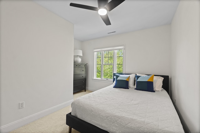 169 High Meadow Ln, Groton, CT 06355 - bedroom with baseboards, carpet flooring, and ceiling fan