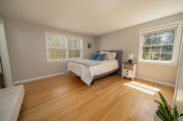 125 Northford Rd, Branford, CT 06405 - bedroom with baseboards and light wood-style floors