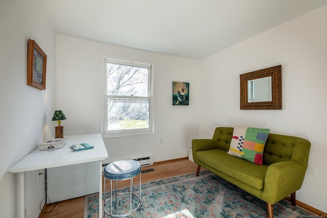 15 Echo St, Salisbury, CT 06068 - office featuring wood finished floors and baseboards