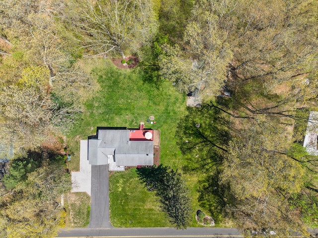 8 Dean Rd, East Lyme, CT 06333 - view from above of property