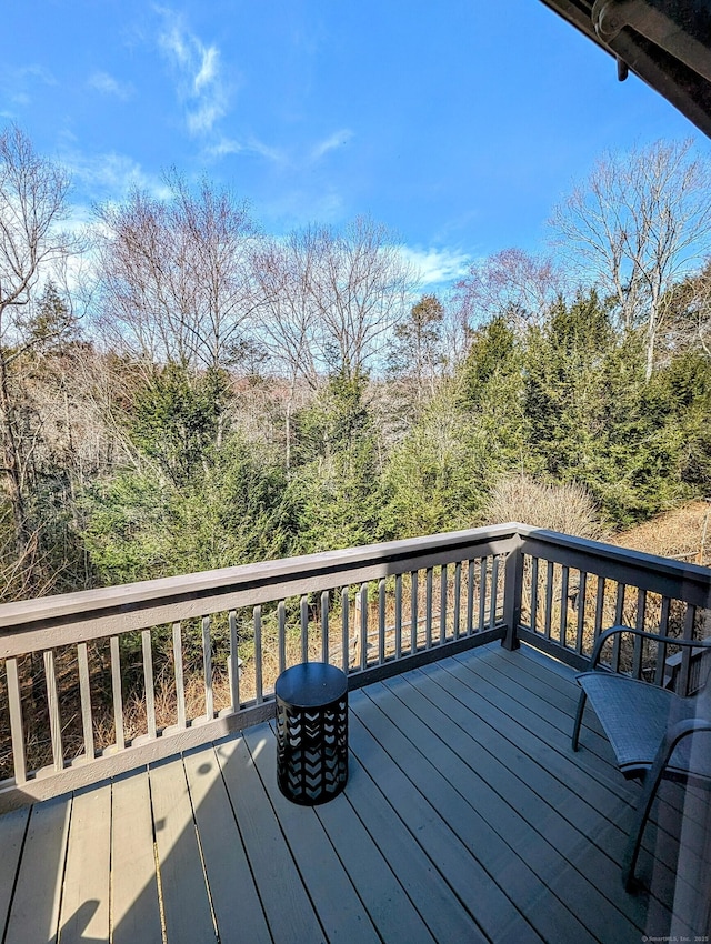 374 Heritage Vlg Unit C, Southbury, CT 06488 - view of deck